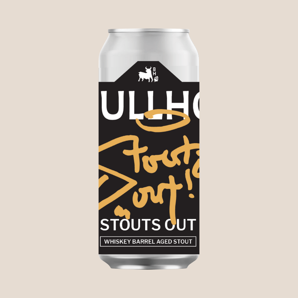 STOUTS OUT - 8.4% - WHISKEY BARREL AGED STOUT