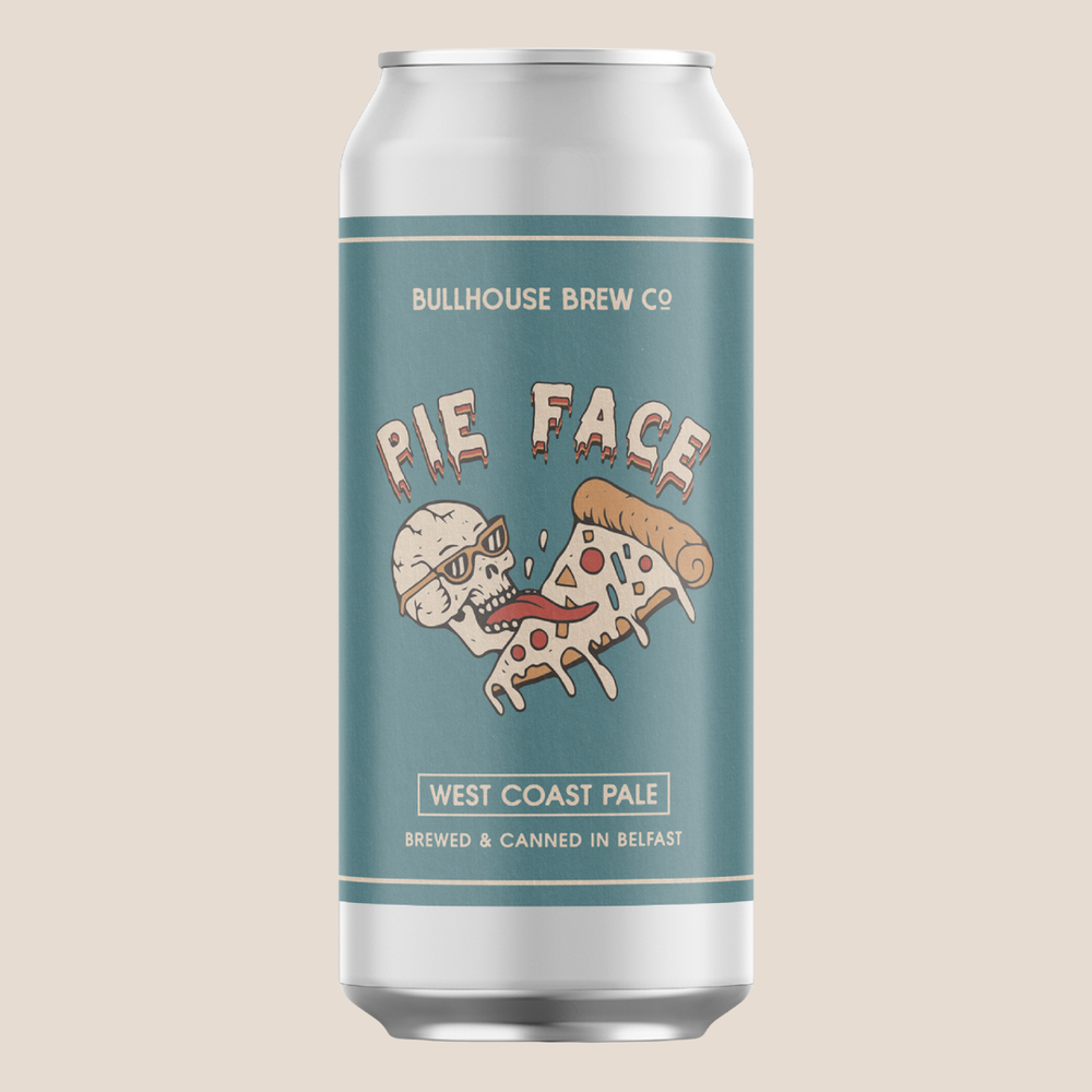 PIE FACE - 12 PACK - CLEARANCE SALE - WEST COAST PALE - 3.4%