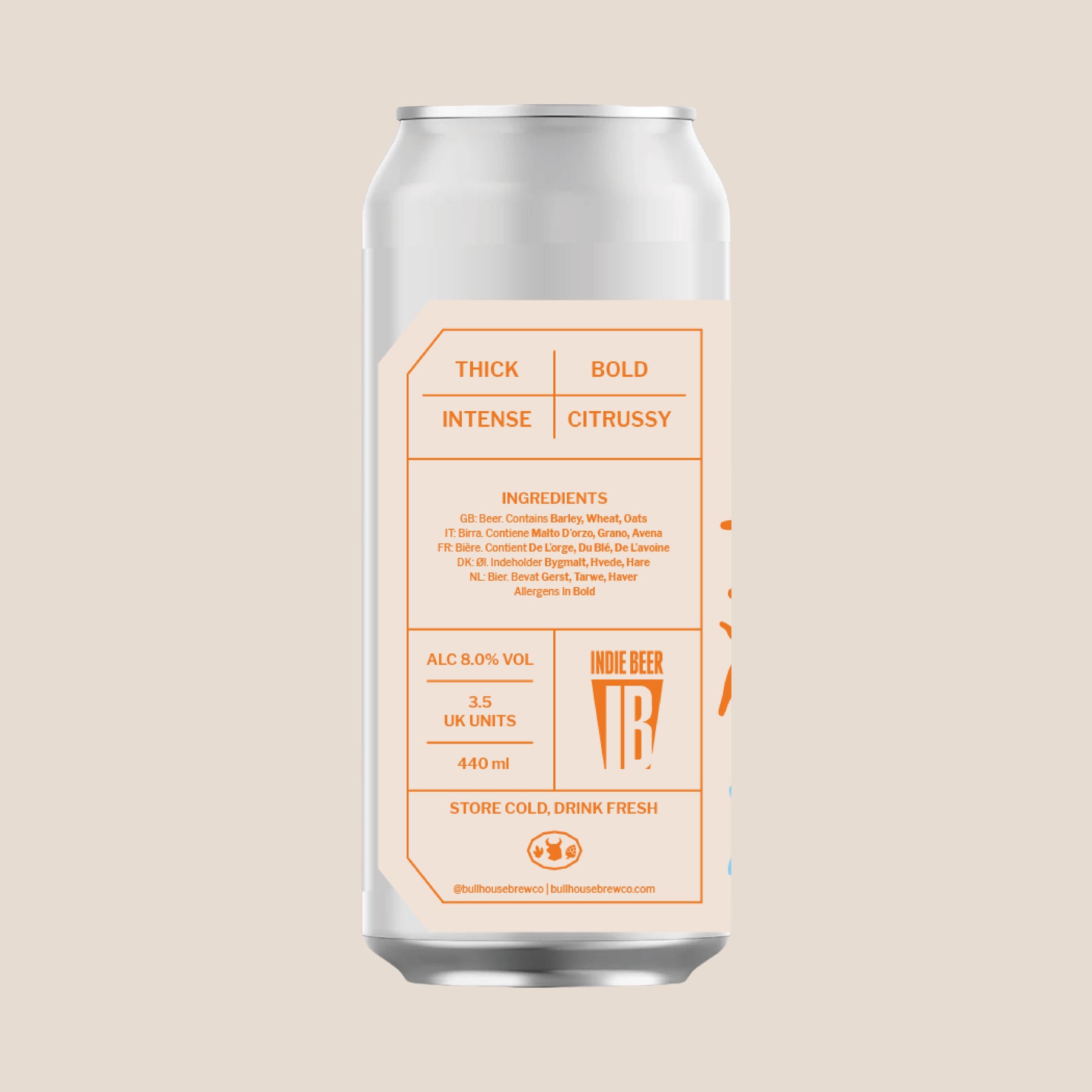 Bullhouse Brew Co. Brick 440ml DIPA