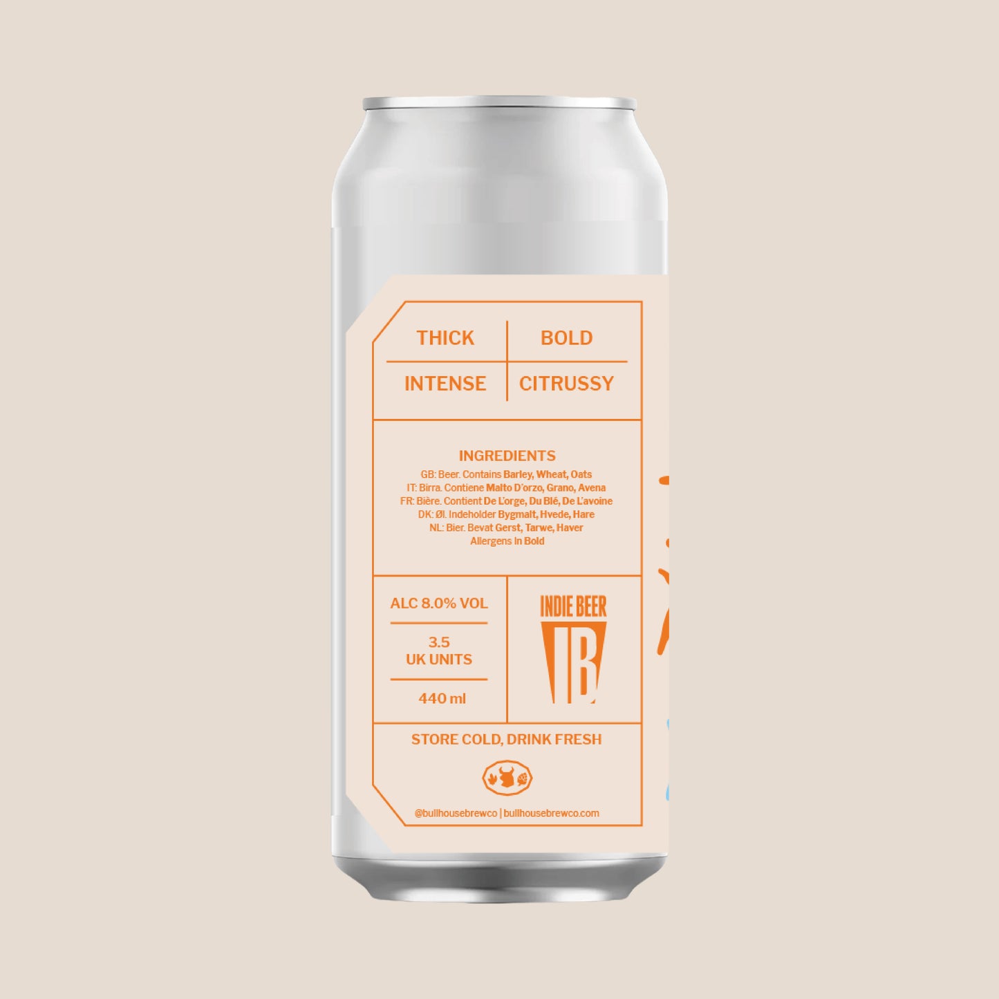 Bullhouse Brew Co. Brick 440ml DIPA