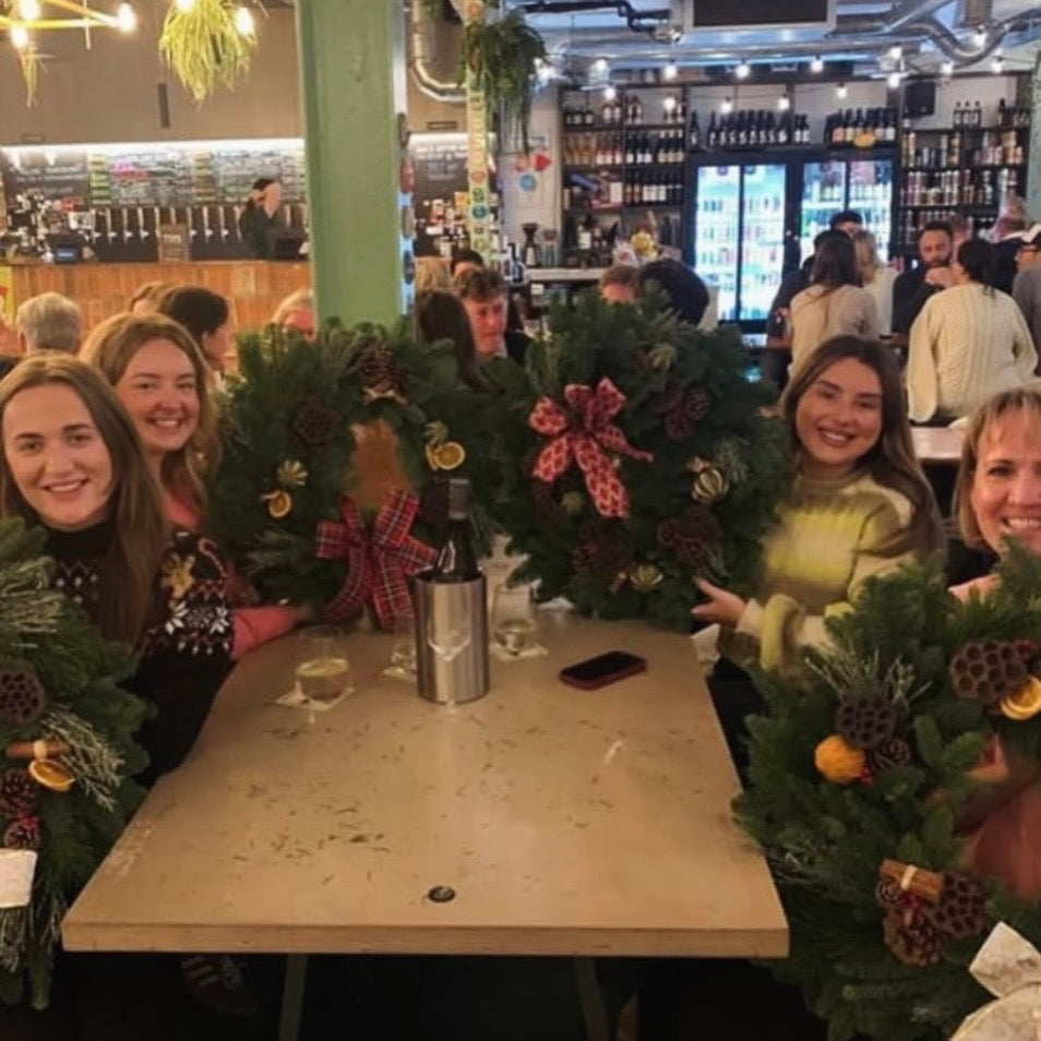 Bullhouse Brew Co. Wreath Making Workshop Bullhouse East