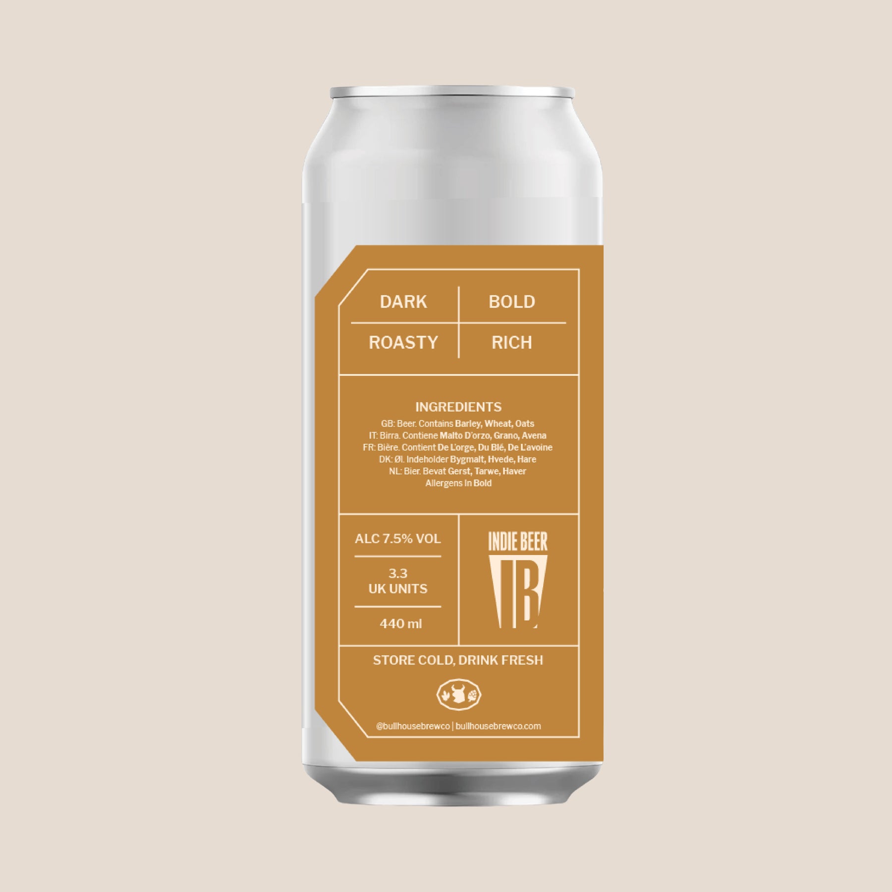 Bullhouse Brew Co. El Capitan 440ml Stout