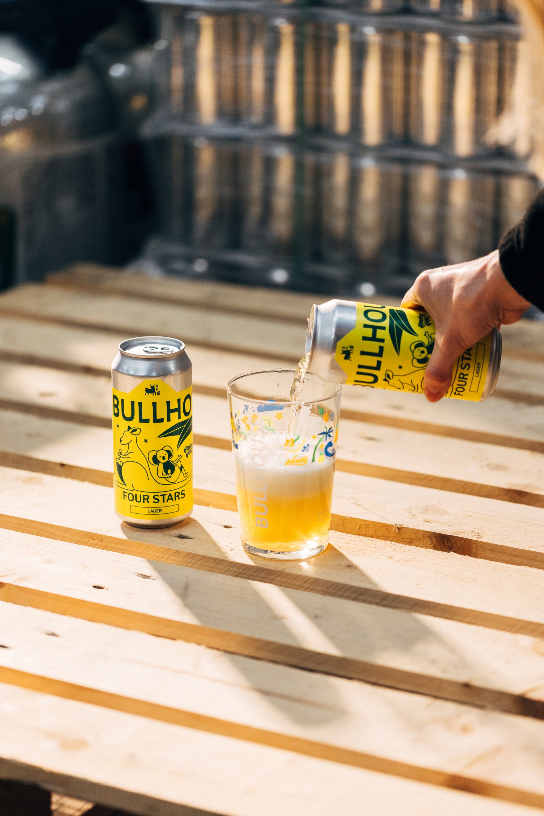 Bullhouse Brew Co. Four Stars 440ml Lager