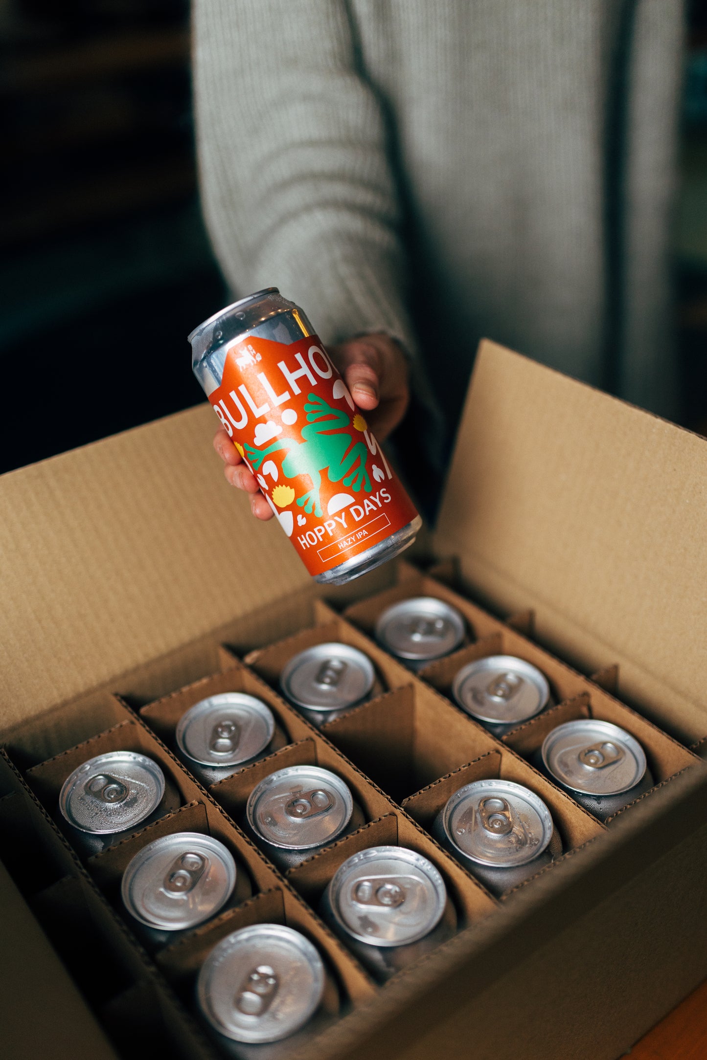 Bullhouse Brew Co. Hoppy Days Fridge Filler 12 Pack Hazy IPA
