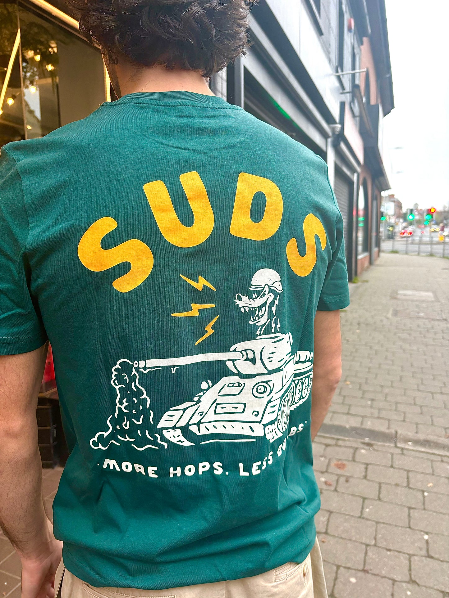 
                  
                    Suds T-Shirt in Dark Green
                  
                