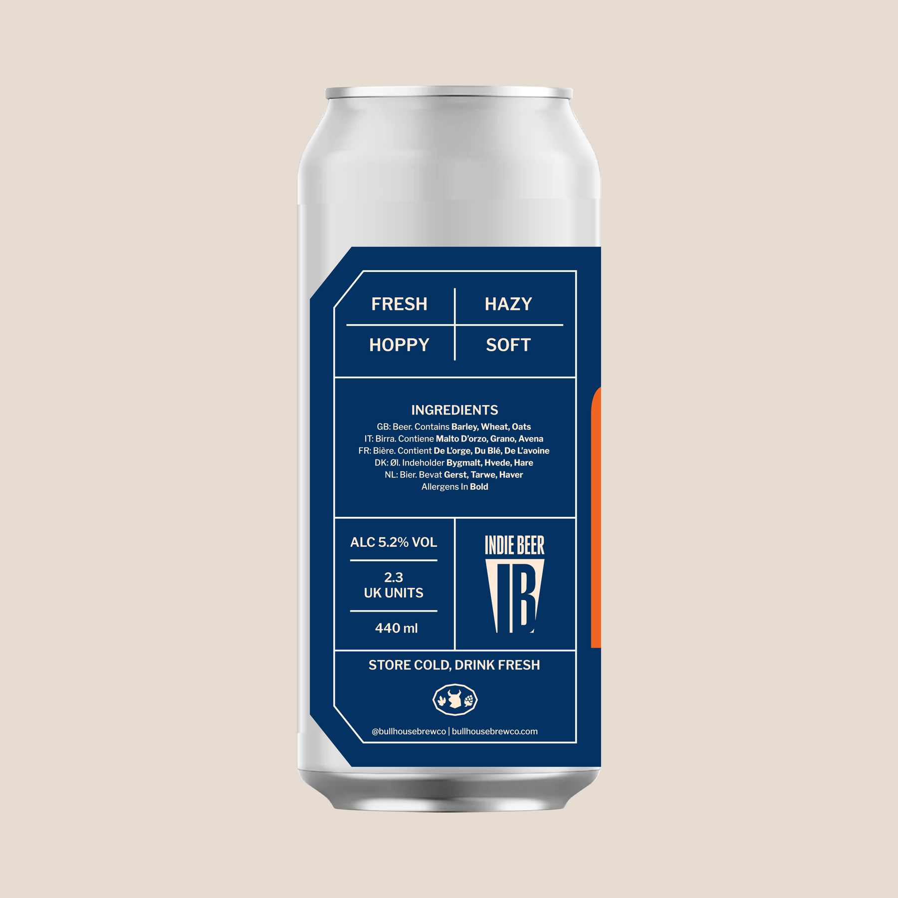 Bullhouse Brew Co. Rolling Papers 440ml Hazy IPA
