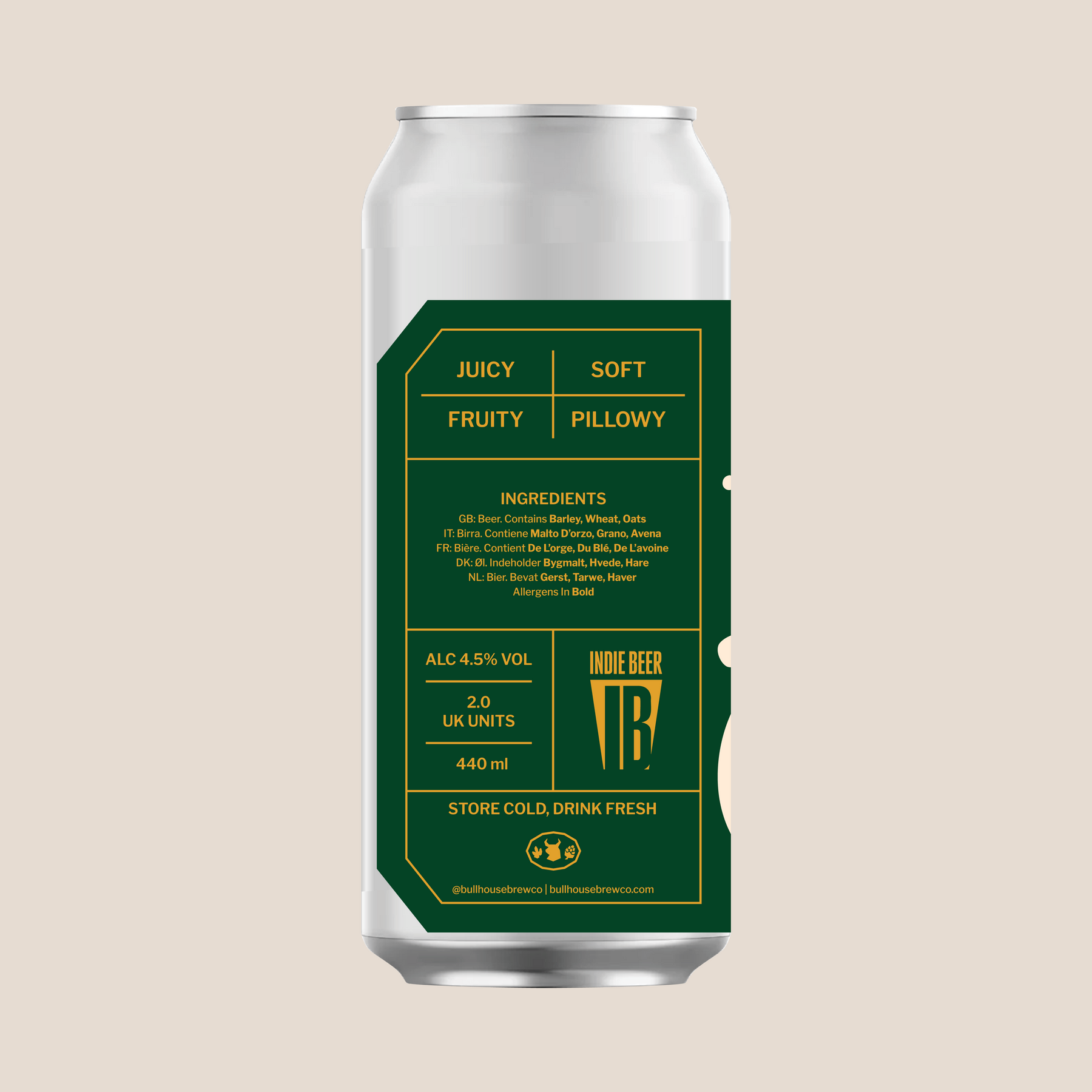 Bullhouse Brew Co. SUDS 440ml Juicy Pale