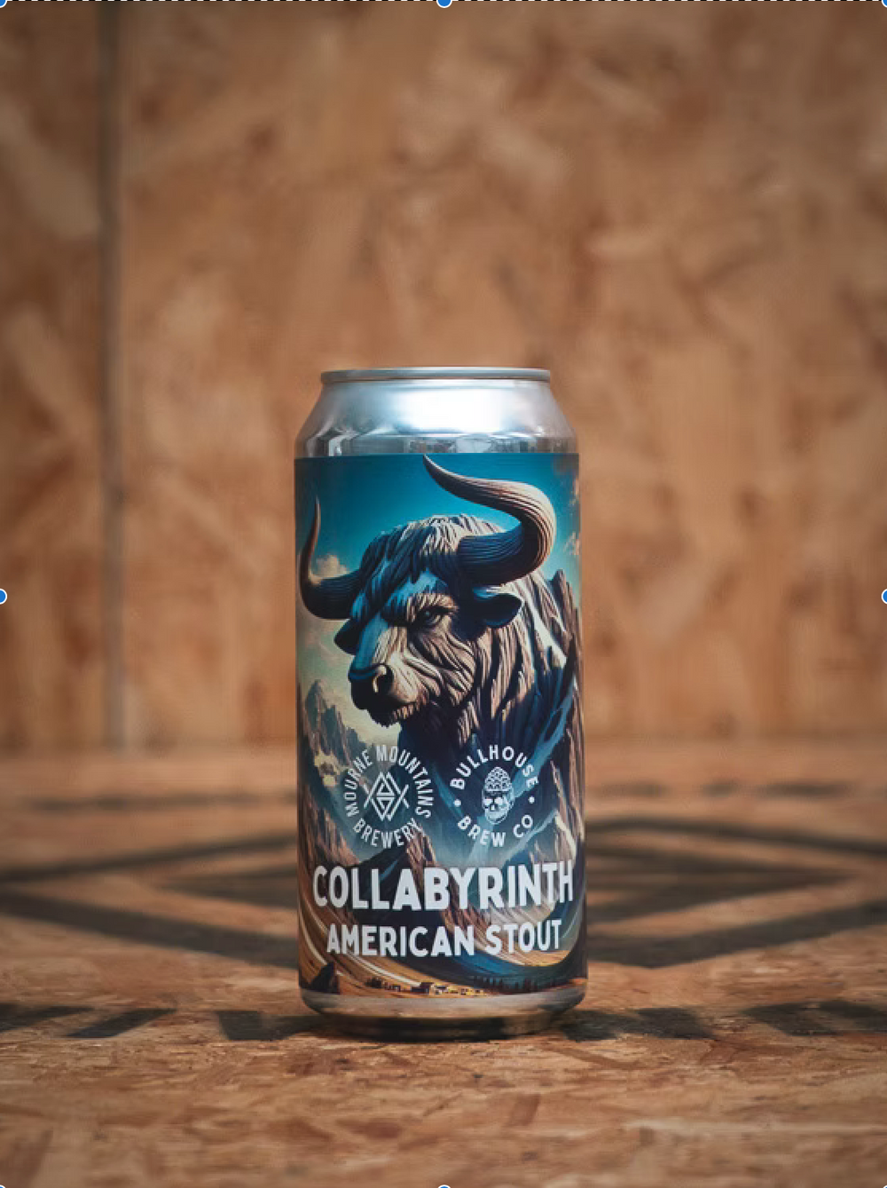 Collabyrinth - American Stout with Mourne Mountains Brewery