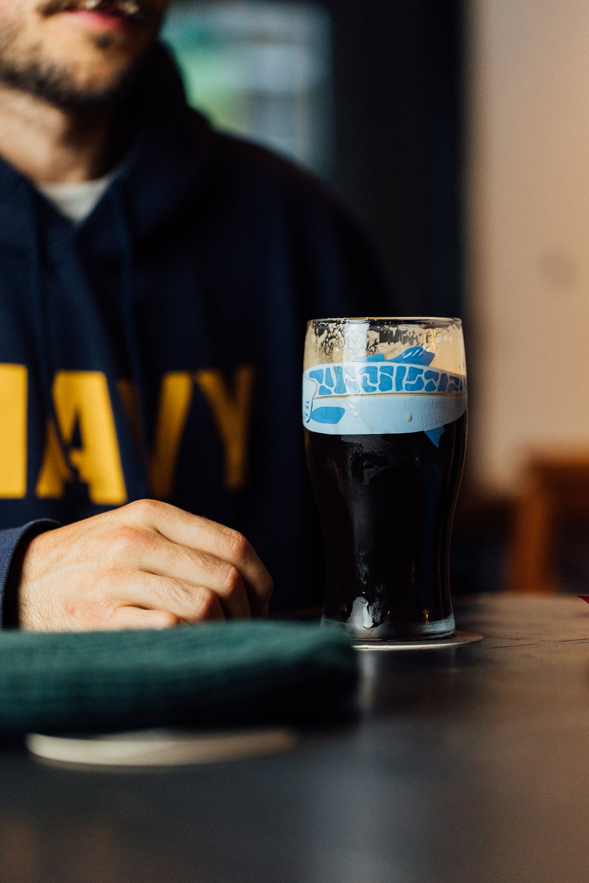 Bullhouse Brew Co. Big Fish Pint Glass