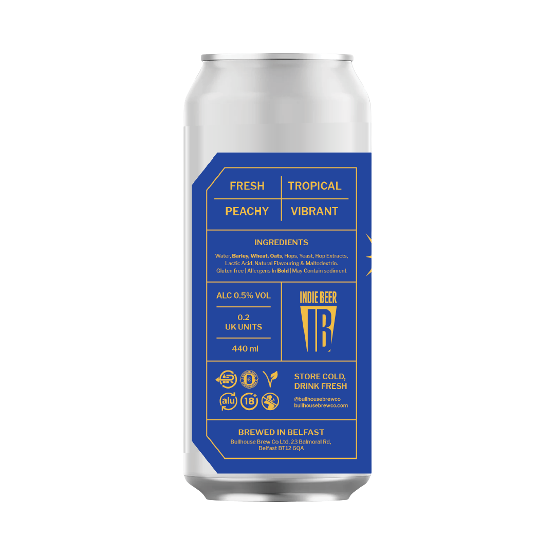 Bullhouse Brew Co. Taps Aff 440ml Non Alcoholic