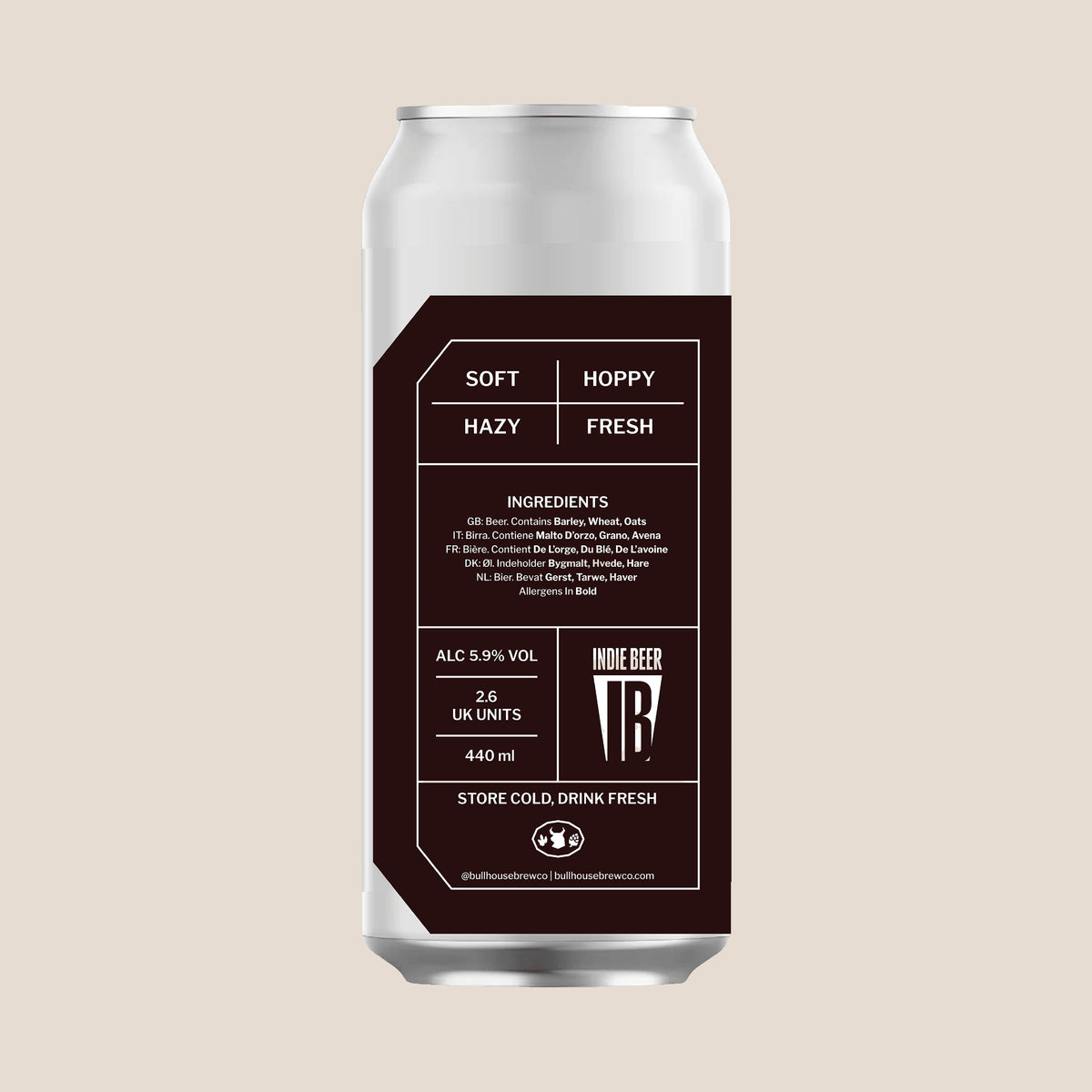 Bullhouse Brew Co. Ten Outta Ten 440ml Birthday IPA