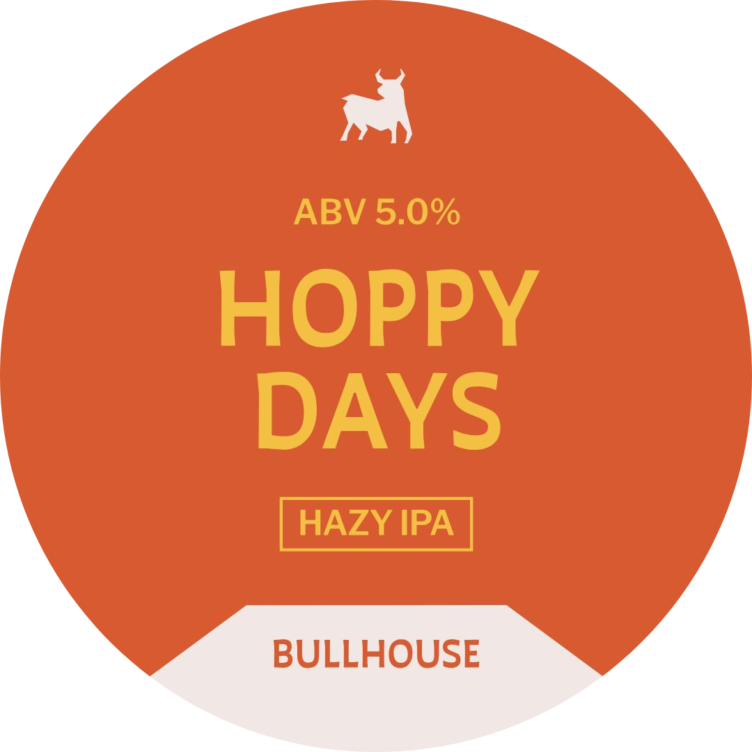 
                  
                    HOPPY DAYS - HAZY IPA - 5.0%
                  
                
