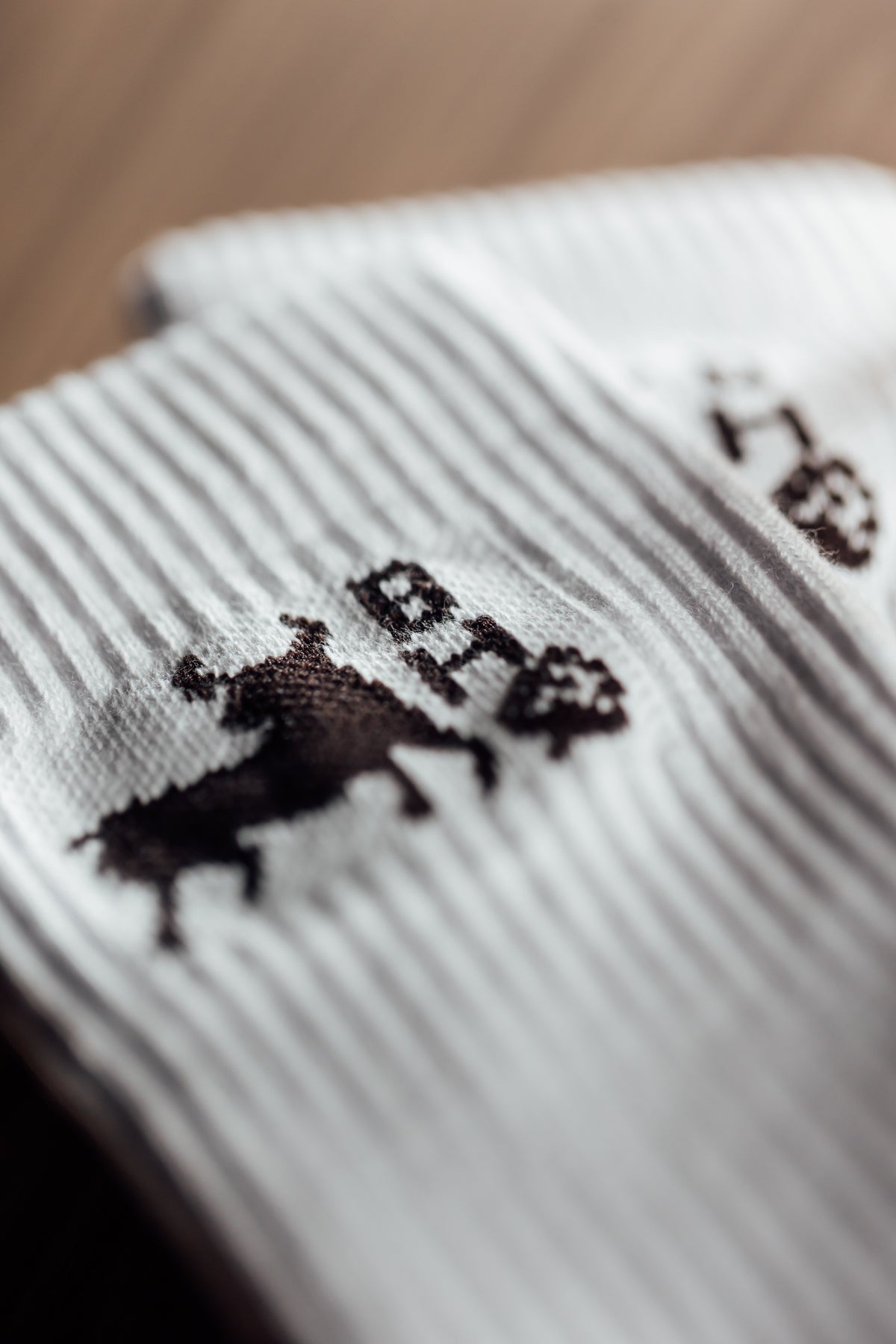Bullhouse Brew Co. Branded White Socks