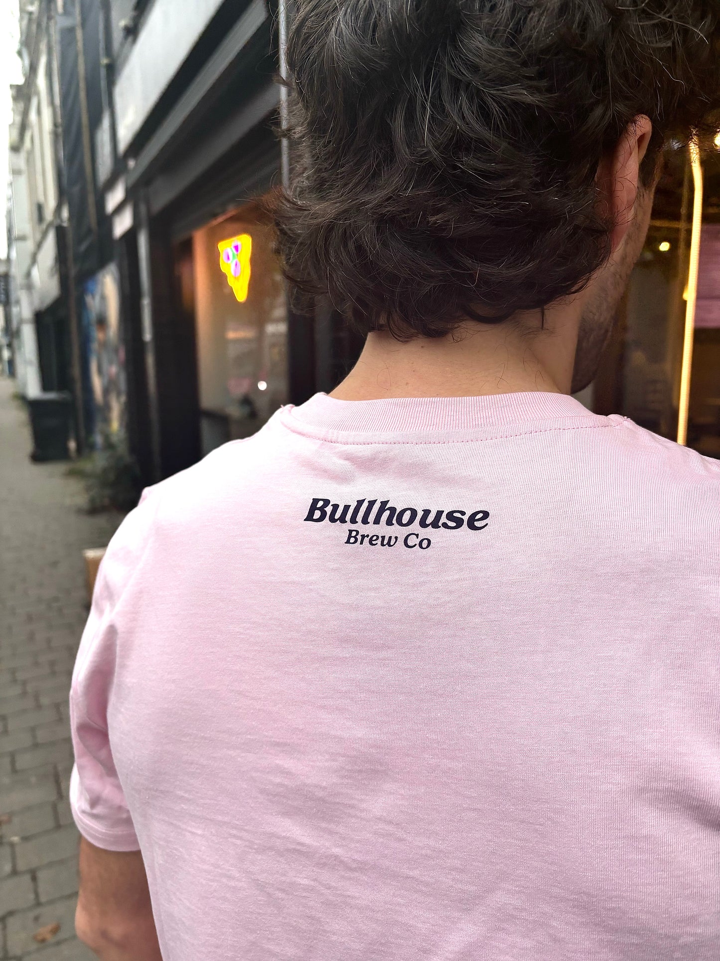 Bullhouse Brew Co. Pink Tshirt