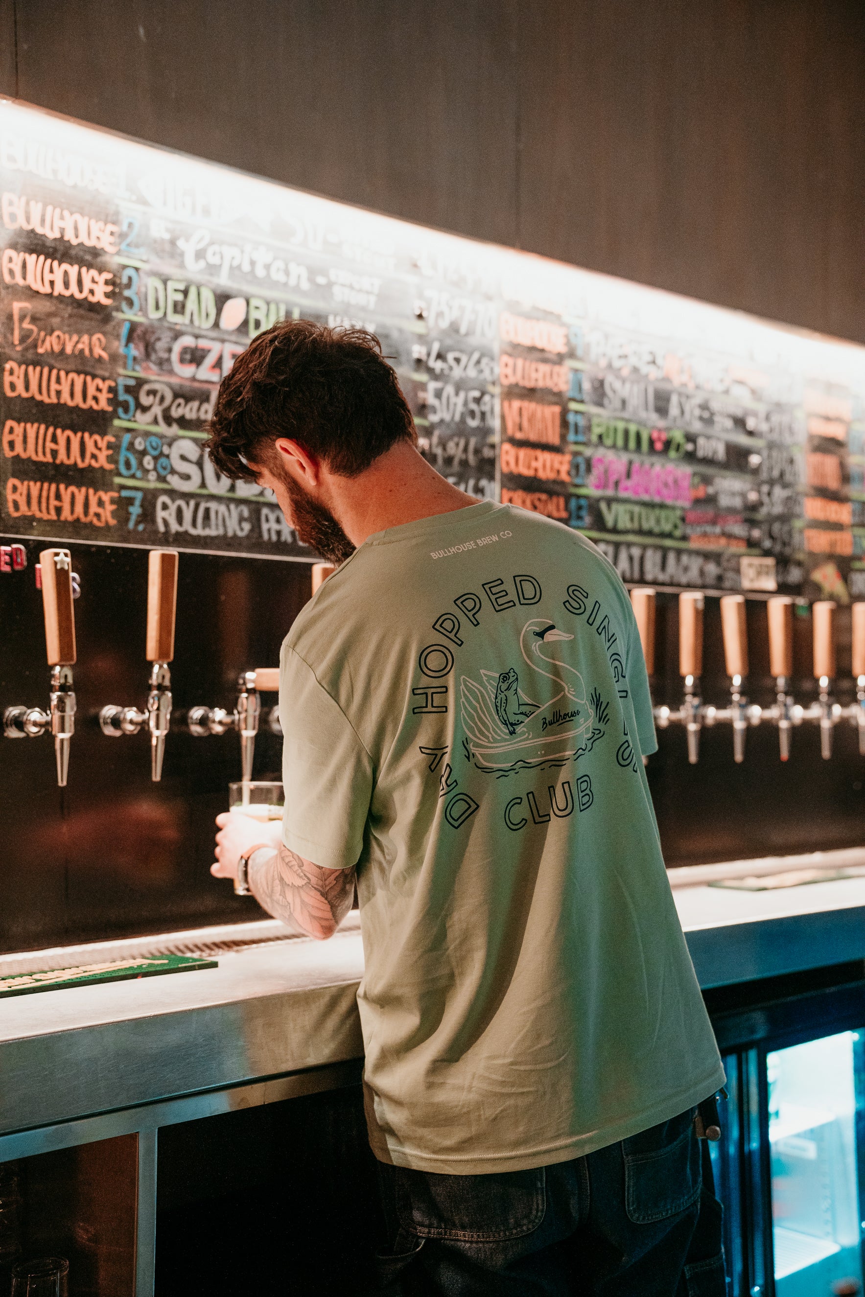 Bullhouse Brew Co. DHSC Green TShirt