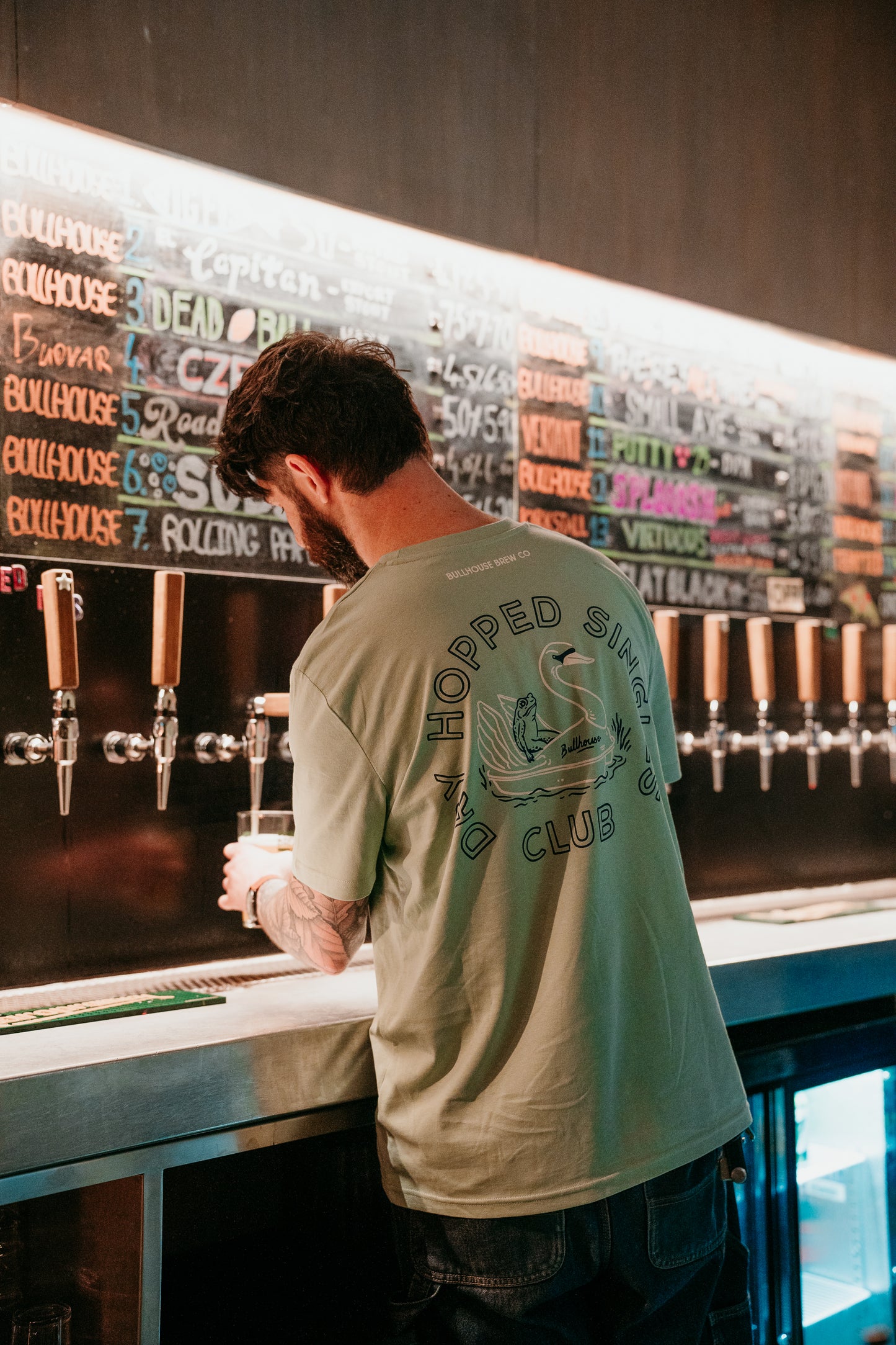 
                  
                    Bullhouse Brew Co. DHSC Green TShirt
                  
                