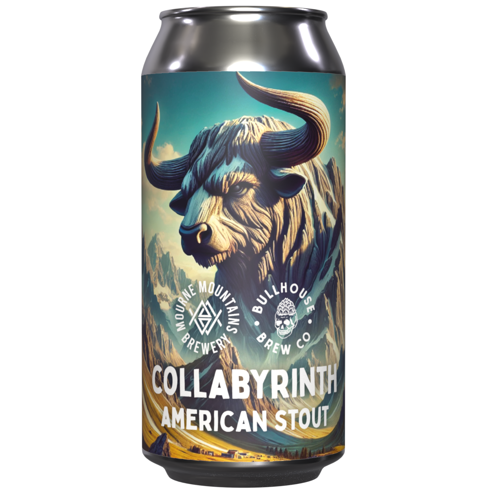 Collabyrinth - American Stout with Mourne Mountains Brewery